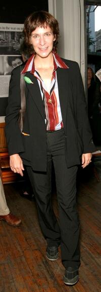 Amanda Plummer at the opening of "Guantanamo: Honor Bound To Defend Freedom."