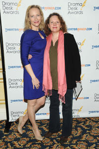 Laila Robins and Maryann Plunkett at the 2013 Drama Desk Nominees Reception in New York.