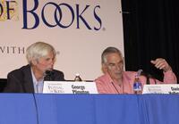George Plimpton and David Halberstam at the Los Angeles Times "Festival of Books event".