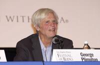 George Plimpton at the Los Angeles Times "Festival of Books" event.