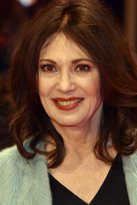 Iris Berben at the premiere of "Logan" during the 67th Berlinale International Film Festival.