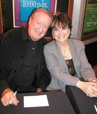 Suzanne Pleshette and Tom Poston at the book signing "Backstage with the Original Hollywood Squares".