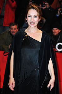 Emmanuelle Bercot at the premiere of "On My Way" during the 63rd Berlinale International Film Festival.