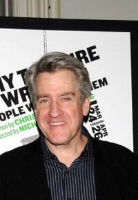 Richard Poe at the Off-Broadway opening night of "Why Torture in Wrong, and the People Who Love Them."