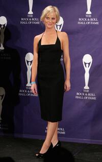 Amy Poehler at the 22nd annual Rock And Roll Hall of Fame Induction Ceremony.