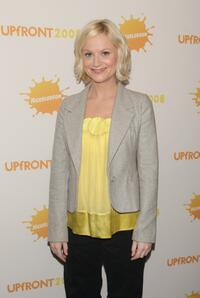 Amy Poehler at the Nickelodeon 2008 upfront presentation.