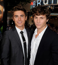Zac Efron and Augustus Prew at the California premiere of "Charlie St. Cloud."