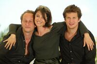 Benoit Poelvoorde, Zabou Breitman and Guillaume Canet at the 57th Annual Cannes Film Festival.