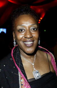 CCH Pounder at the Children Uniting Nations program party.