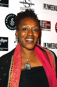CCH Pounder at the Oscar Night Benefit Party for Amnesty International and the ACLU Foundation.