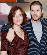 Parker Posey and Melvil Poupaud at the premiere of "Broken English."