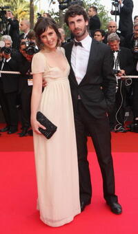Clementine Poidatz and Guest at the 61st International Cannes Film Festival.