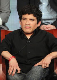 Mark Povinelli at the panel during the NBCUniversal portion of the 2012 Winter TCA Tour in California.
