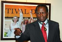 Sidney Poitier at the 59th edition of the International Cannes Film Festival.