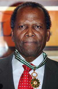 Sidney Poitier at the 59th edition of the International Cannes Film Festival.