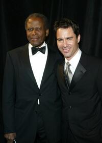 Sidney Portier and Eric McCormack at the 7th Annual Rick Weiss Humanitarian Award Gala.