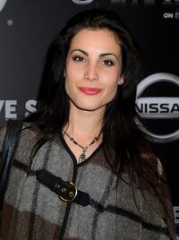 Carly Pope at the one year anniversary celebration of "Live Sets On Yahoo! Music."