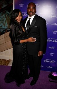 Clifton Powell and Guest at the Inaugural Purple Ball.
