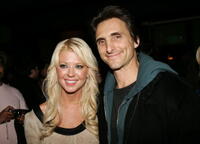 Lawrence Bender and Tara Reid at "The Last Mimzy" NewLine Cinema 40th Anniversary dinner and cocktail party during the 2007 Sundance Film Festival. 