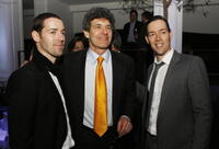 Michael Polish, Alan Horn and Mark Polish at the after party of the premiere of "The Astronaut Farmer."