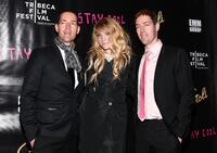 Michael Polish, Kimberley Gorden and Mark Polish at the after party of "Stay Cool" during the 2009 Tribeca Film Festival.