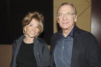 Sydney Pollack and guest at the premiere of "Sketches of Frank Gehry."