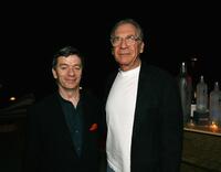 Ultan Guilfoyle and Sydney Pollack at the after party of the Los Angeles premiere of "Sketches Of Frank Gehry."