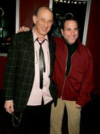 Richard Portnow and Malcolm Danare at the premiere of "The Ring Two."