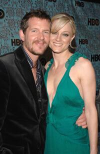 Teri Polo and guest at the HBO Emmy after party.