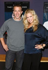 Tucker Max and Keri Lynn Pratt at the New York premiere of "I Hope They Serve Beer In Hell."