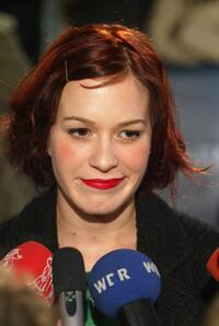 Franka Potente at the German premiere of "The Bourne Supremacy".