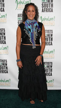 Gina Belafonte at the Artists for a New South Africa 20th Anniversary Celebration.
