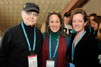 Norman Lear, Gina Belafonte and Cara Mertes at the Board Brunch/Director's Circle during the 2011 Sundance Film Festival.