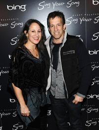 Gina Belafonte and Kenneth Cole at the "Sing Your Song" Official Cast and Filmmakers Dinner.