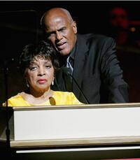 Harry Belafonte and Ruby Dee at the Apollo Theater 2005 Spring Benefit "The Magic Live On".