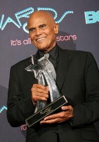 Harry Belafonte in the press room at 2006 BET Awards.