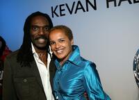 Kevan Hall and Shari Belafonte at the Kevan Hall Spring 2008 Fashion Show during the Mercedes Benz Fashion Week.