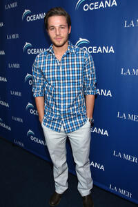 Shawn Pyfrom at the World Oceans Day Celebration in California.