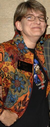 Karen Prell at the special 20th Anniversary screening of "Labyrinth."