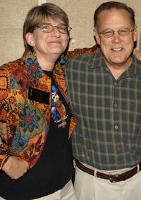 Karen Prell and Dave Goelz at the special 20th Anniversary screening of "Labyrinth."