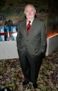 Robert Prosky at the after party of the opening night of "Democracy."