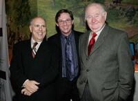 Lee Wilkof, Richard Thomas and Robert Prosky at the after party of the opening night of "Democracy."