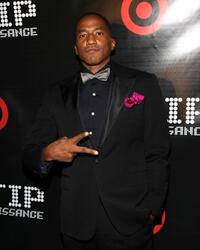 Q-Tip at the album release party of "The Renaissance."