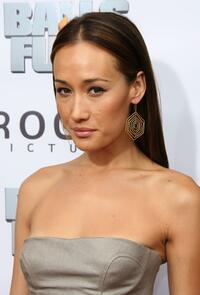 Maggie Q at the premiere of "Balls of Fury."