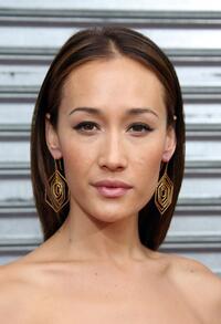Maggie Q at the premiere of "Balls of Fury."
