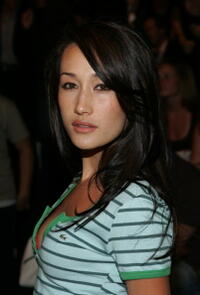 Maggie Q at the Lacoste Spring 2006 show