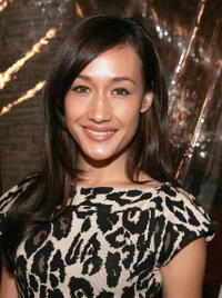 Maggie Q at the premiere of "Ask The Dust" 