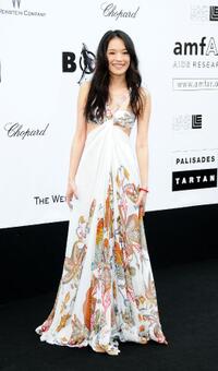Qi Shu at the amfAR Cinema Against AIDS 2009 benefit during the 62nd Annual Cannes Film Festival.