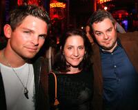 Brian Presley, Lauren Mays and Dal Walton at the After Dark HorrorFest 2007 kick off party.
