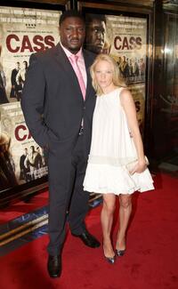 Nonso Anozie and Natalie Press at the UK premiere of "Cass."